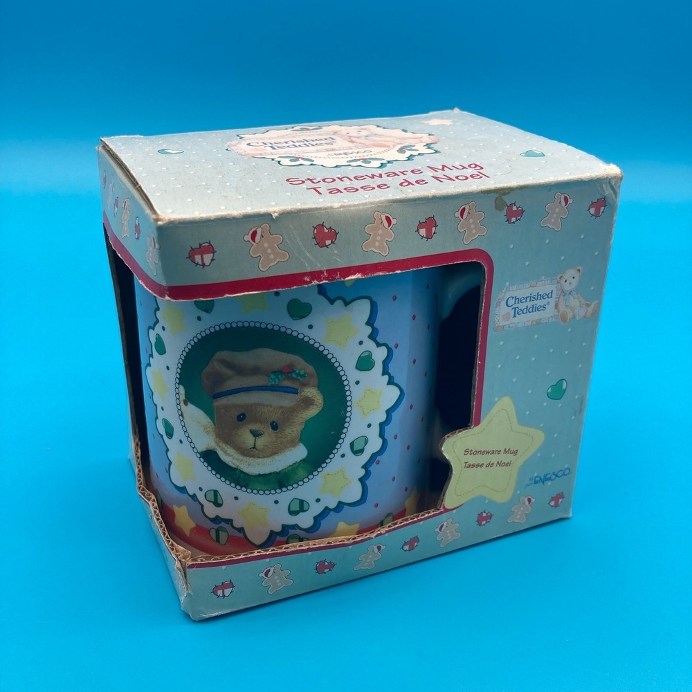 2000s Cherished Teddies Stoneware Mug Friendship Is a Special Gift With Box